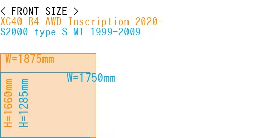 #XC40 B4 AWD Inscription 2020- + S2000 type S MT 1999-2009